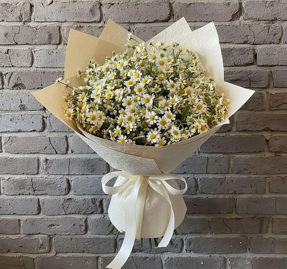 Букет цветов из: Ромашки в Дмитриевском