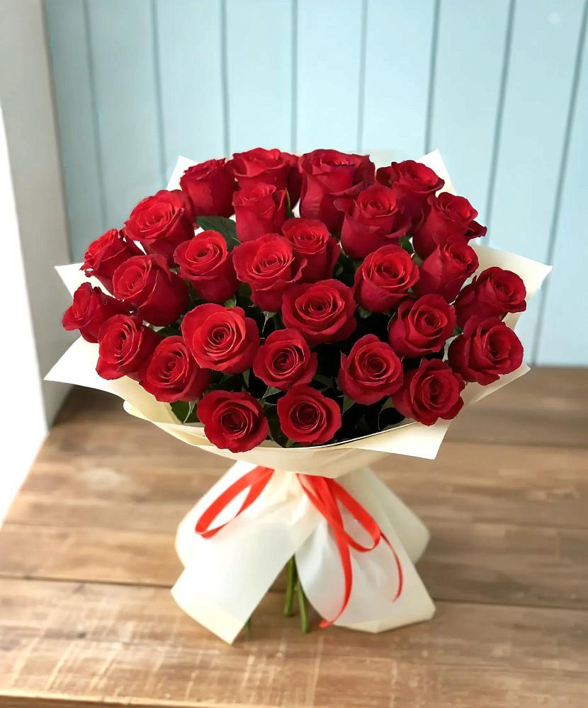 Букет 29 Красных роз в Дмитриевском