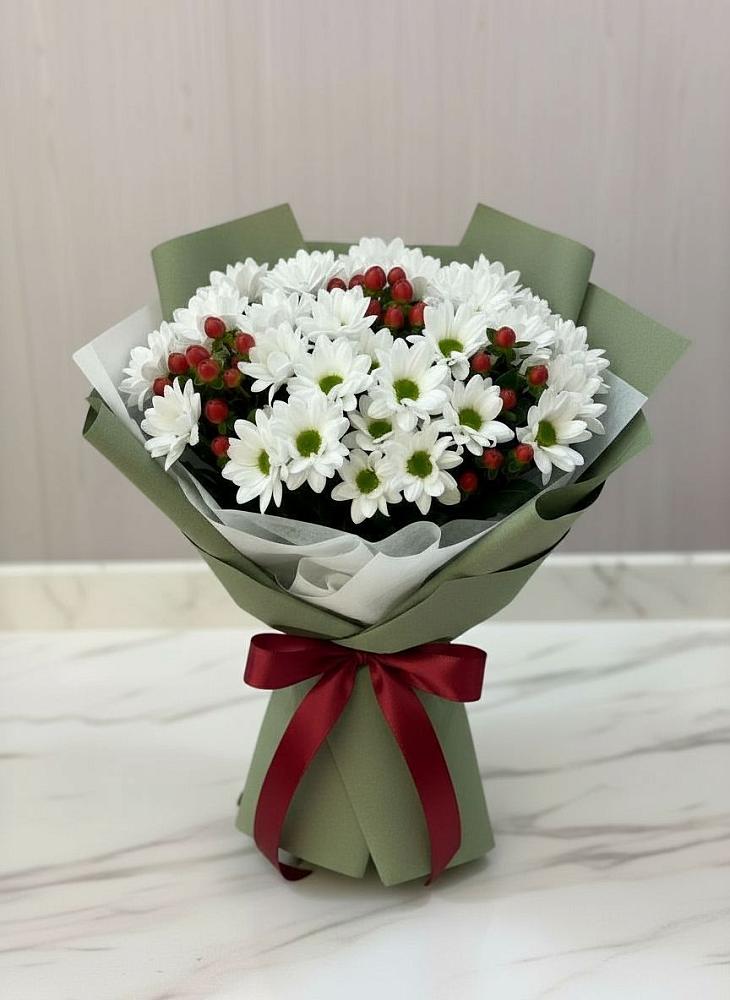 Букет цветов из: Хризантемы в Дмитриевском