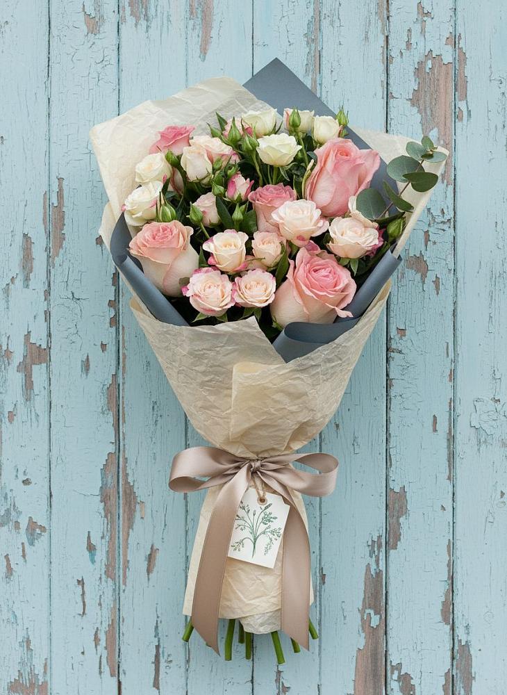 Букет цветов из: Розы в Дмитриевском