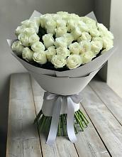 Букет 35 Белых роз #REPLACE_PRED# Дмитриевском