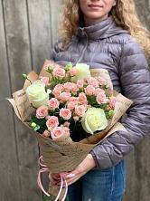 Букет цветов из:  Розы в Дмитриевском