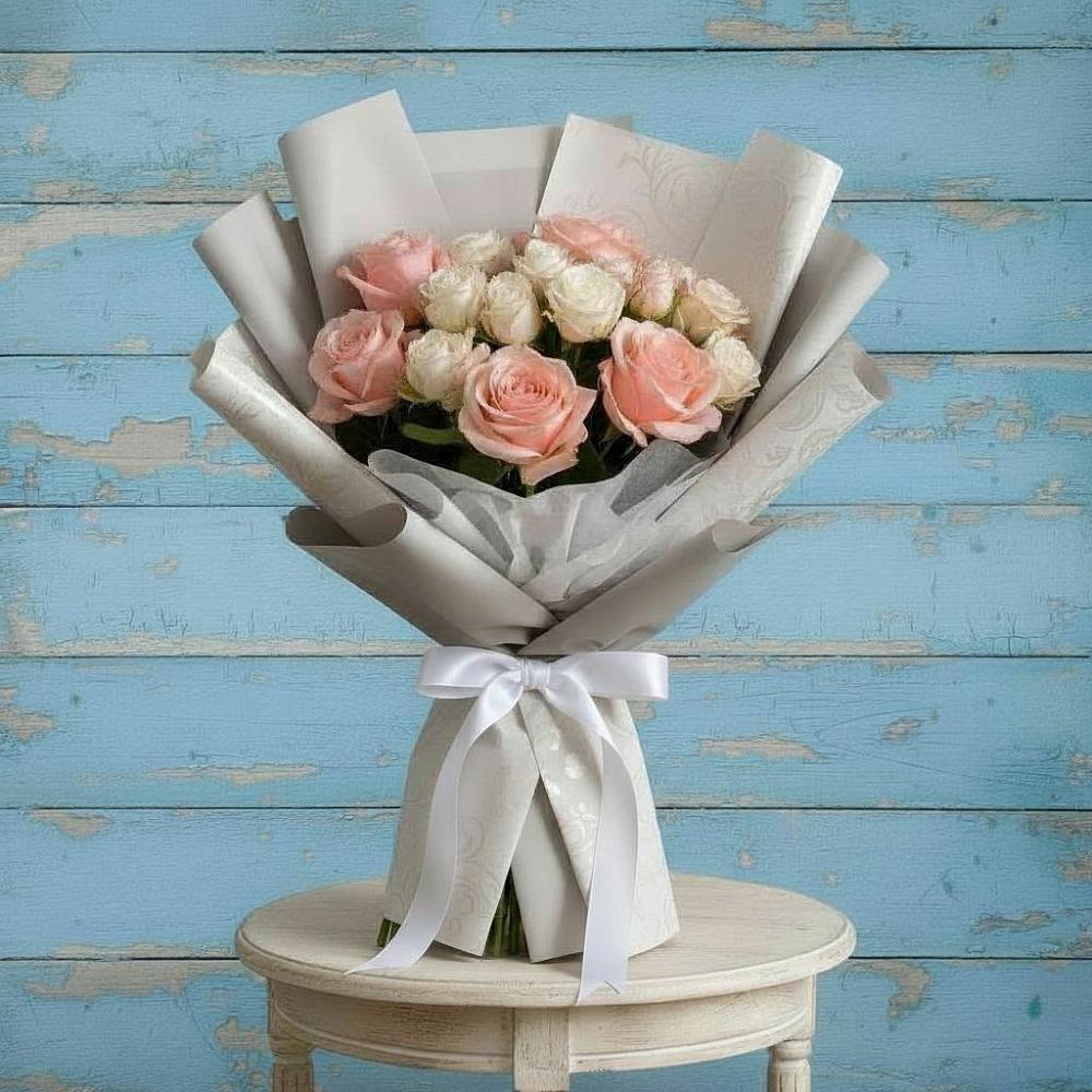 Букет цветов из: Розы в Дмитриевском