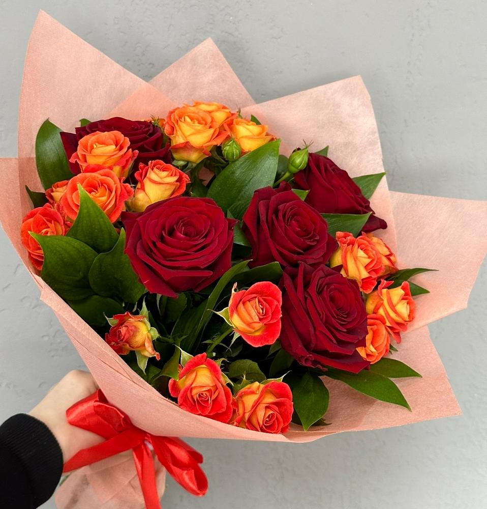 Букет Любовь и восторг в Дмитриевском