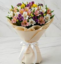 Букет цветов из:  Альстромерии в Дмитриевском