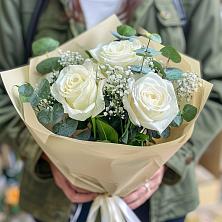 Букет цветов из:  Розы в Дмитриевском