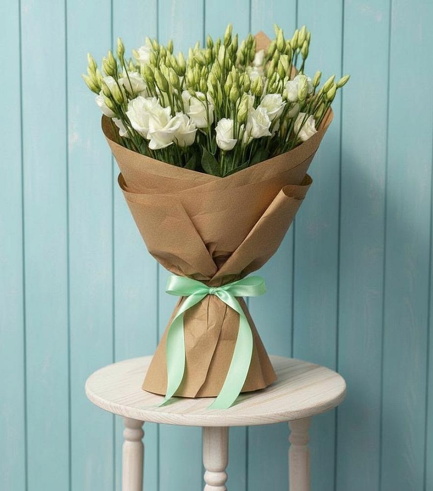 Букет цветов из: Лизиантусы в Дмитриевском