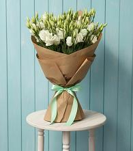 Букет цветов из:  Лизиантусы в Дмитриевском