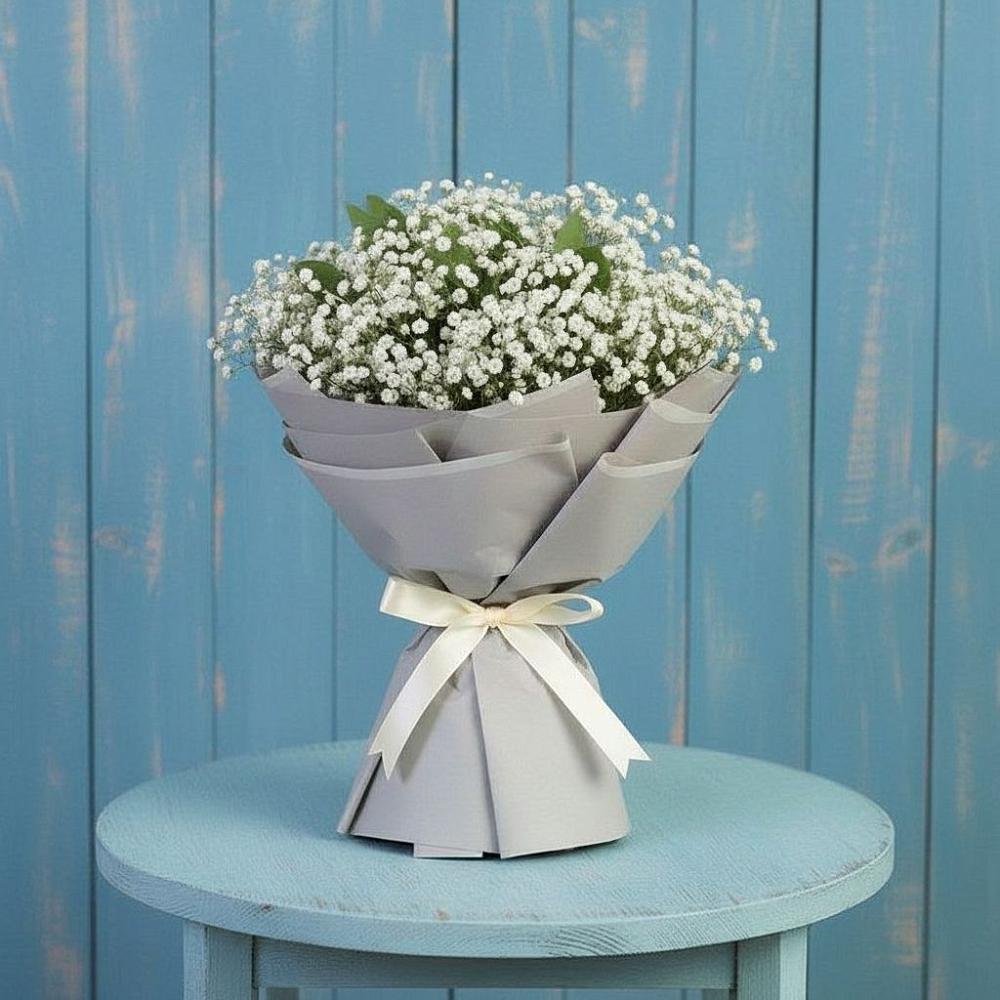 Букет цветов из: Гипсофила в Дмитриевском