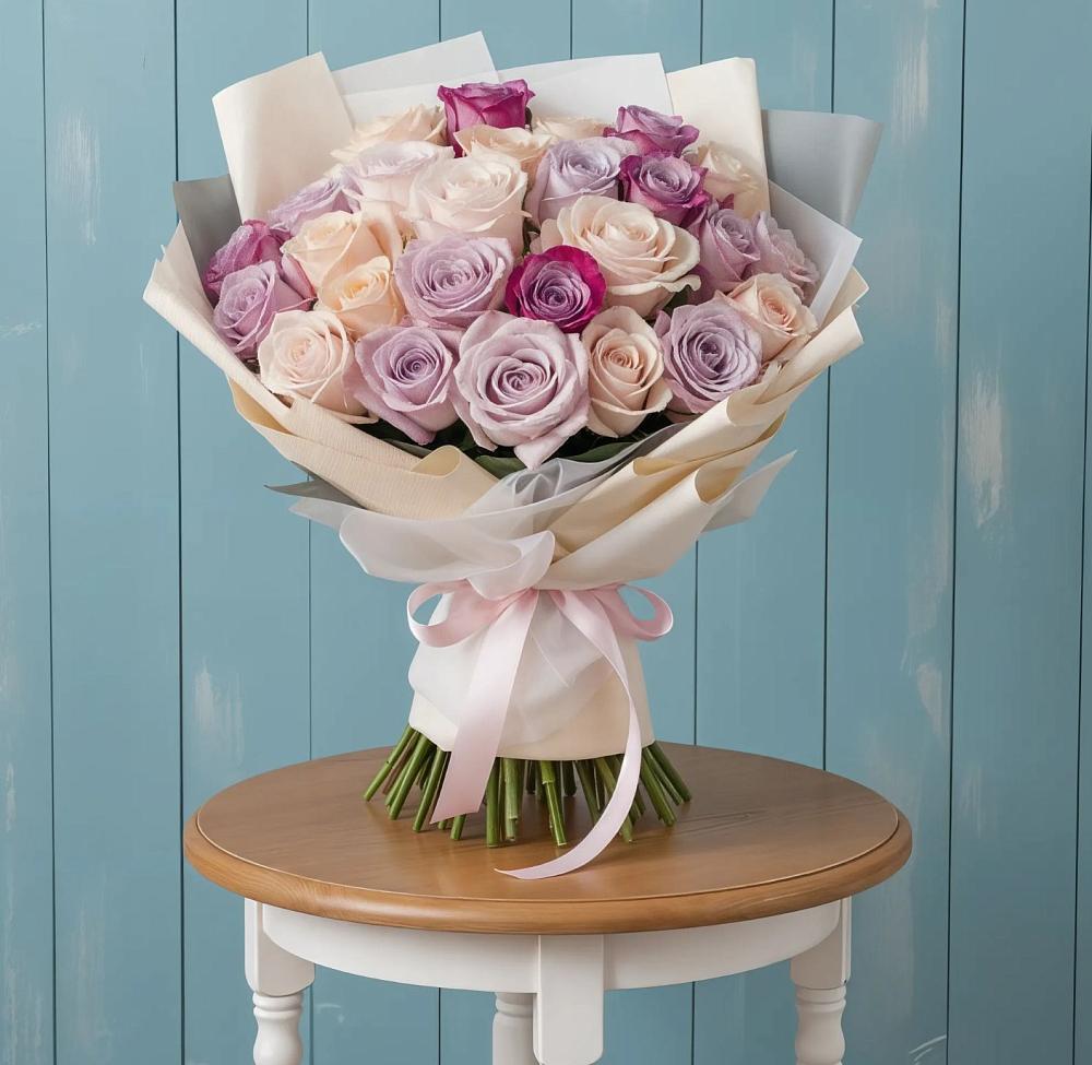 Букет цветов из: Розы в Дмитриевском