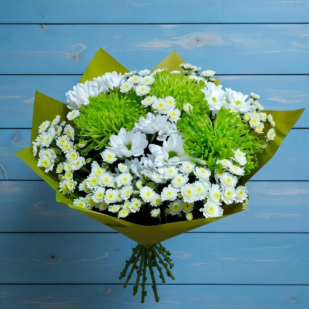 Букет цветов из: Хризантемы в Дмитриевском