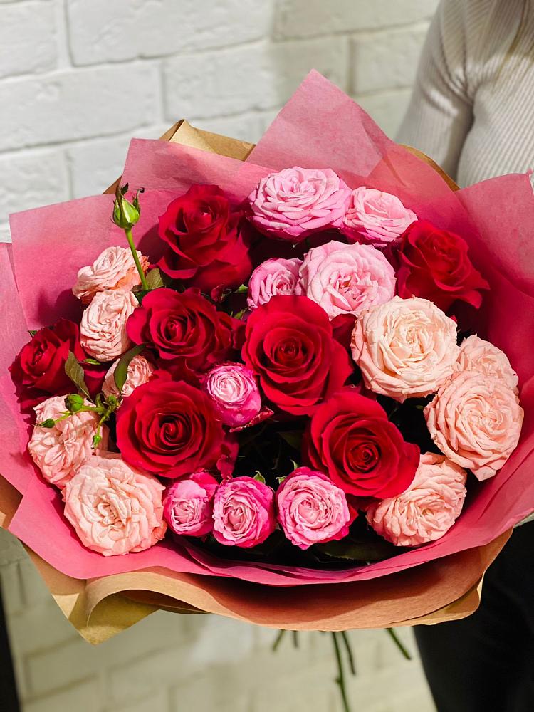 Букет цветов из: Розы в Дмитриевском