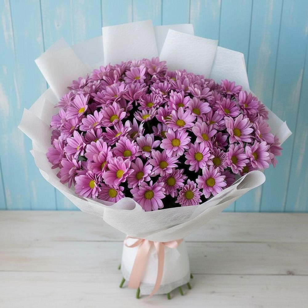 Букет цветов из: Хризантемы в Дмитриевском