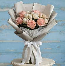 Букет цветов из:  Розы #REPLACE_PRED# Дмитриевском
