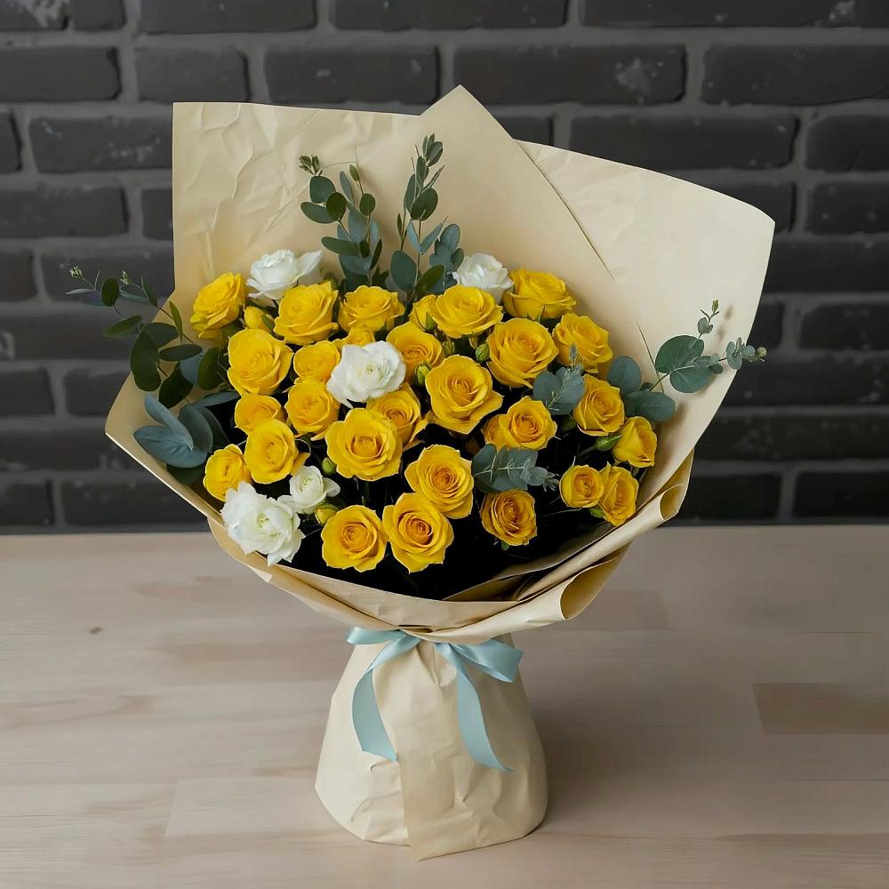 Букет цветов из: Розы в Дмитриевском