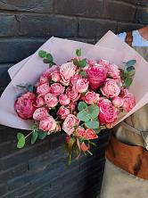 Букет цветов из:  Розы в Дмитриевском