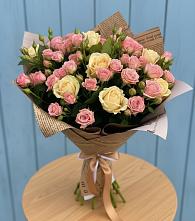 Букет цветов из:  Розы в Дмитриевском