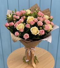 Букет цветов из:  Розы в Дмитриевском