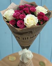 Букет цветов из:  Розы в Дмитриевском