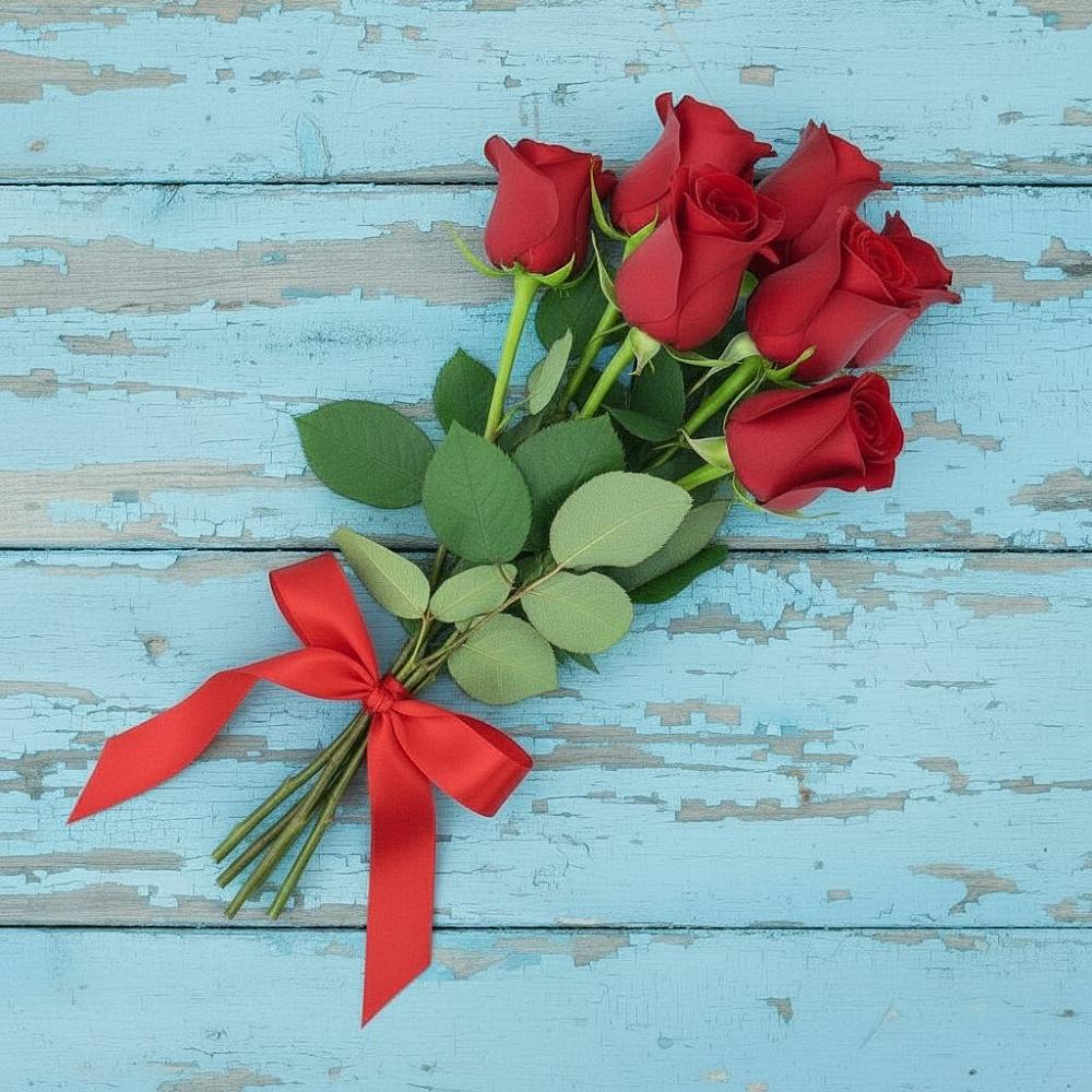 Букет Красные розы в Дмитриевском