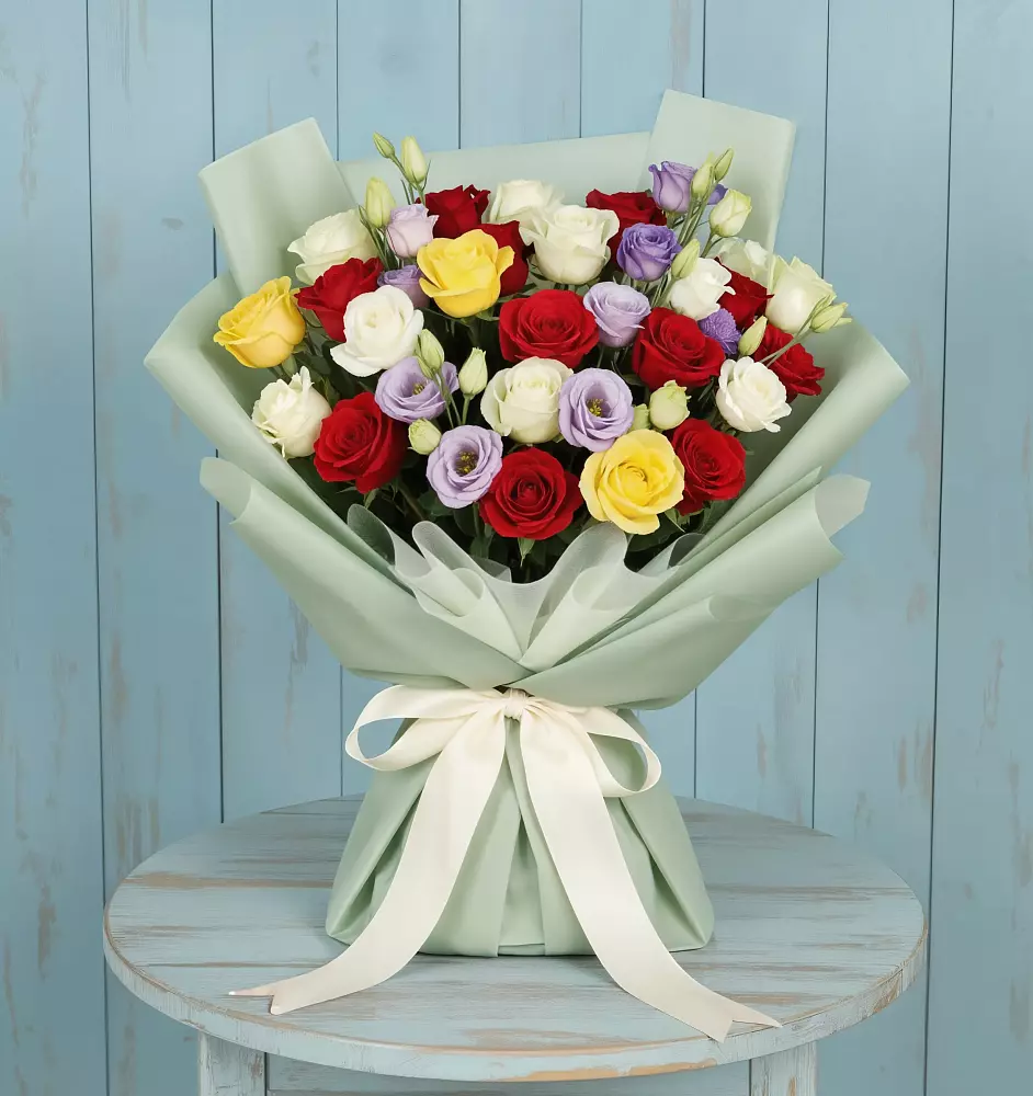 Букет цветов из: Розы в Дмитриевском