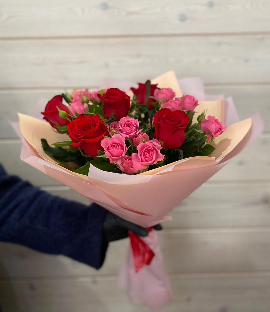 Букет цветов из: Розы в Дмитриевском