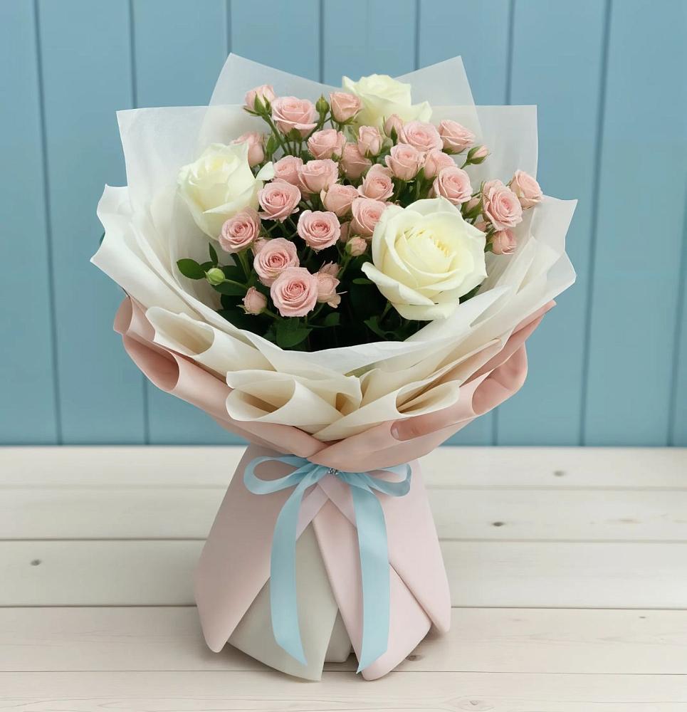 Букет цветов из: Розы в Дмитриевском