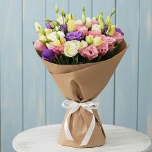 Букет цветов из:  Лизиантусы #REPLACE_PRED# Дмитриевском