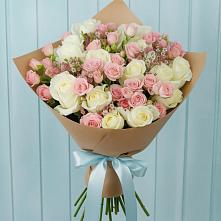 Букет цветов из:  Розы в Дмитриевском